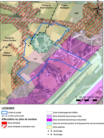 Image-lien vers le projet Etude environnementale du redéploiement de la base militaire sur le site de l'aéroport de Liège Bierset