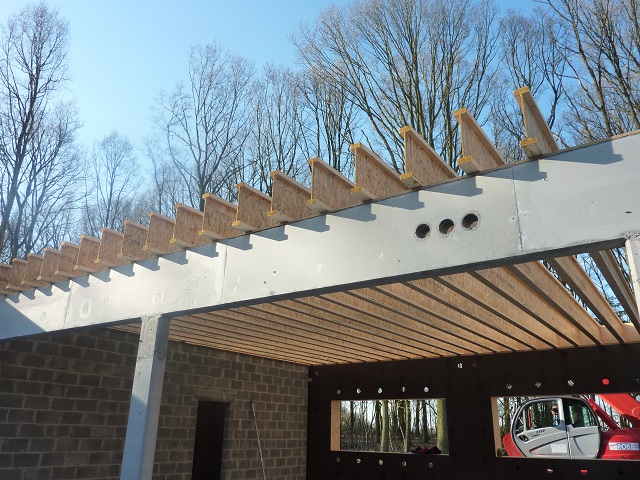 Image-lien vers le projet Construction d'une crèche passive en bois à Jurbise