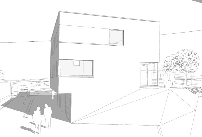 Image-lien vers le projet Construction de 4 maisons à Verviers